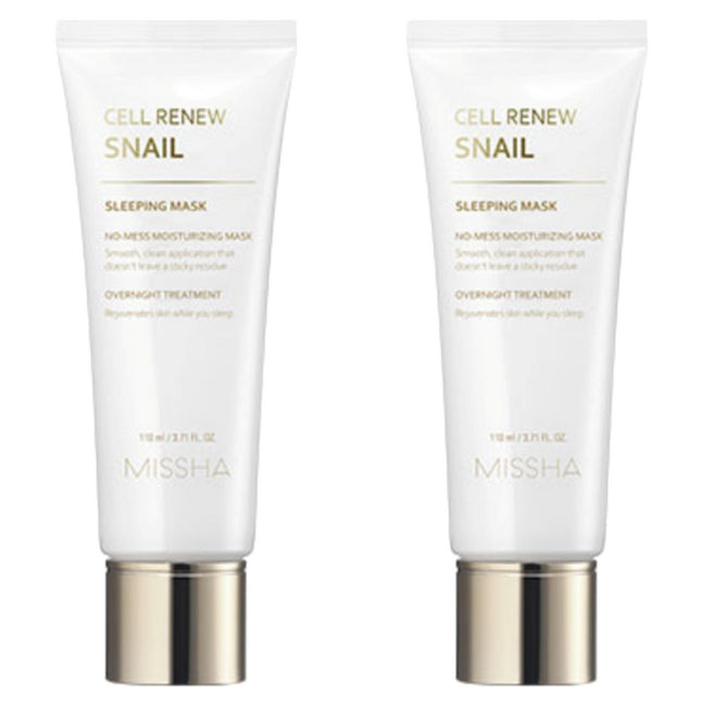 MISSHA  Cell Renew Snail Sleeping Mask 110ml 2pcs
