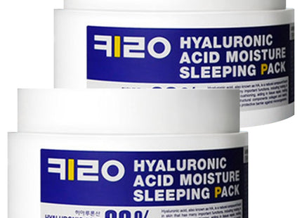 NATURE'S KEY  Hyaluronic Acid Moisture Sleeping Pack 200g, 2 Count