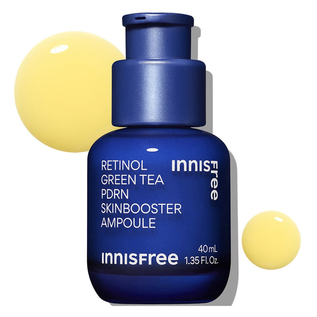INNISFREE  Retinol Green Tea PDRN Skin Booster Ampoule 40ml 1 pack