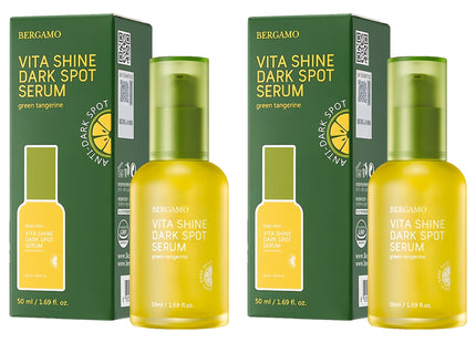 NONE Bergamot Citron Vita Shine Dark Spot Serum, 50ml, 2-pack