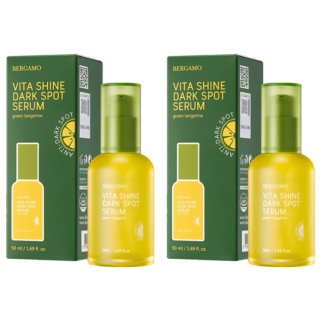 NONE Bergamot Citron Vita Shine Dark Spot Serum, 50ml, 2-pack