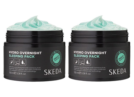 SKEEDA Hydro Overnight Sleeping Mask 100ml 2 Pack