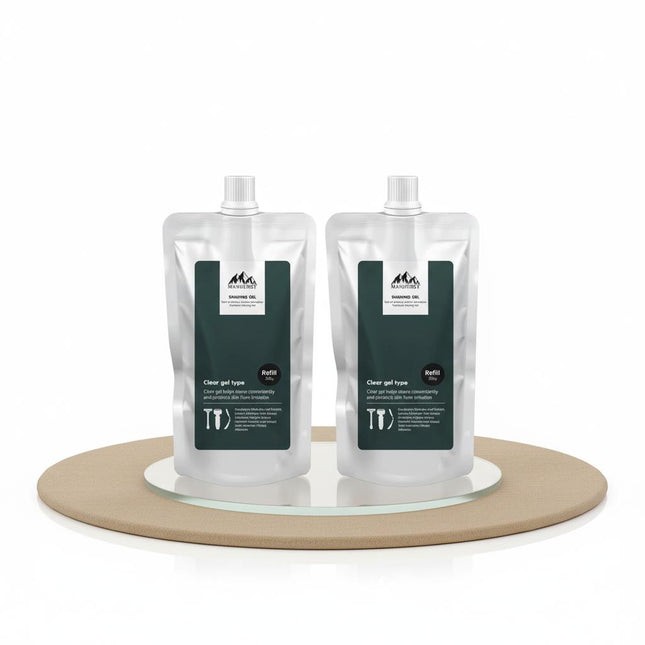 MANHUSTT Manhustt Shaving Gel Refill 250g 2-pack