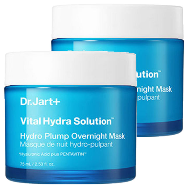 DR.JART+  Vital Hydra Solution Hydro Plump Overnight Mask, 75ml, 2 Count