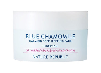 NATURE REPUBLIC  Natural Made Blue Chamomile Calming Deep Sleeping Pack, 80ml, 2 Count