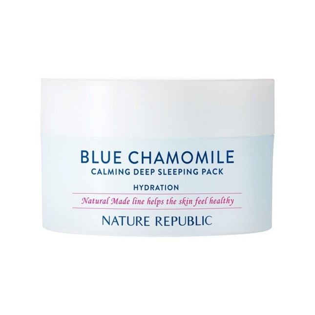 NATURE REPUBLIC  Natural Made Blue Chamomile Calming Deep Sleeping Pack, 80ml, 2 Count
