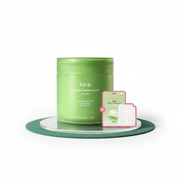ABIB Heartleaf Spot Essence Pad Clear Touch 140ea 70ea+70ea Refill