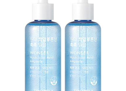 TONYMOLY  Wonder Hyaluronic Acid Moisture Ampoule 100ml 2count