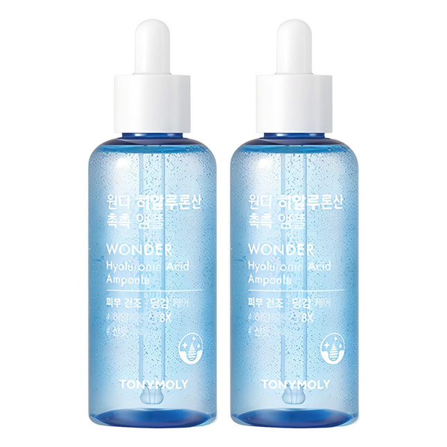 TONYMOLY  Wonder Hyaluronic Acid Moisture Ampoule 100ml 2count