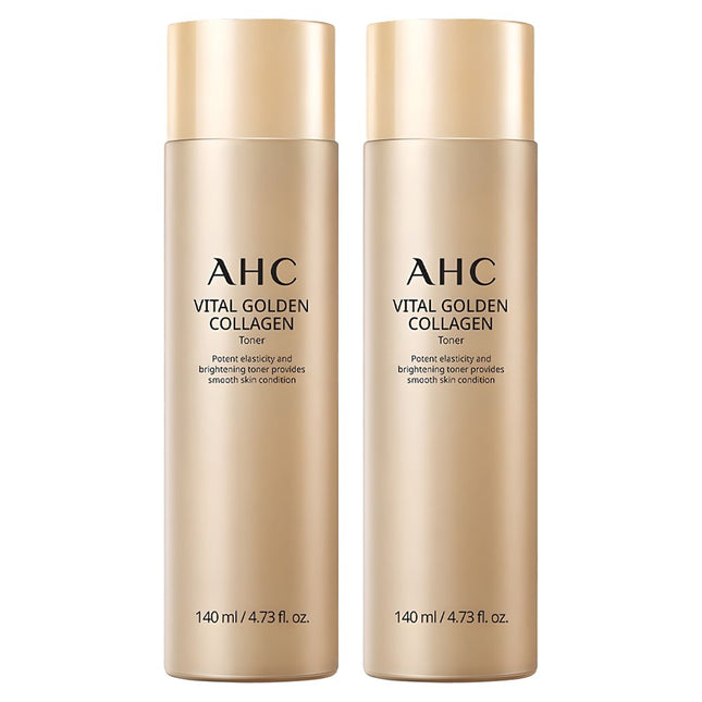 AHC  Vital Golden Collagen Toner, 140ml, 2 Count