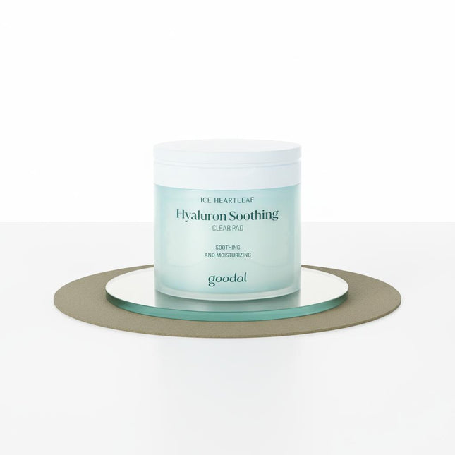 GOODAL Houttuynia Cordata Hyaluronic Acid Soothing Clear Pad 70ea Double Set +70ea Refill