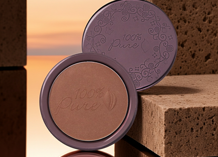 100% PURE  Cocoa Pigmented Bronzer - Cocoa Glow, 9g, 1 Count